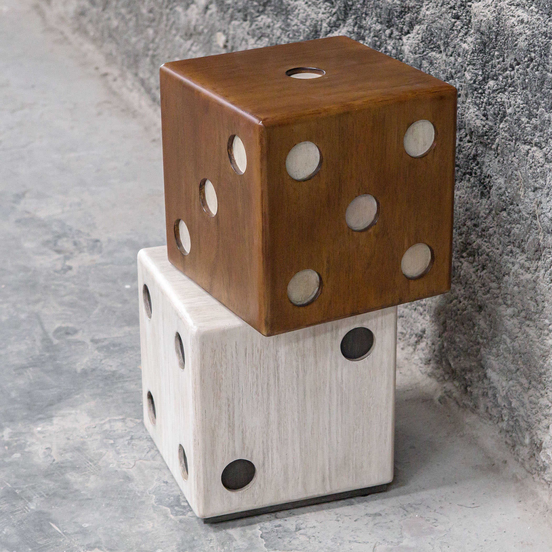 Uttermost Accent Furniture Occasional Tables Roll The Dice Accent